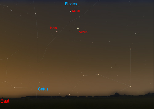 may 21st. May 21st: Pre-dawn Sky