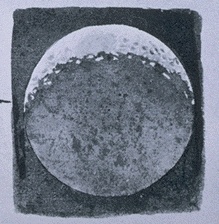 Moon drawing by Galileo