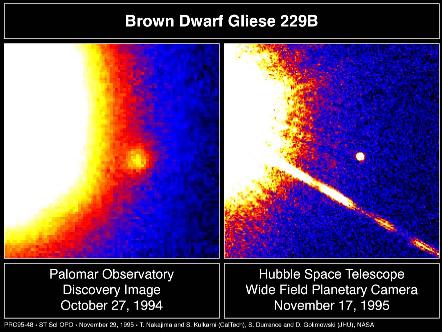 the first brown dwarf detected