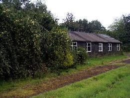 The huts at Jodrell Bank in 2002