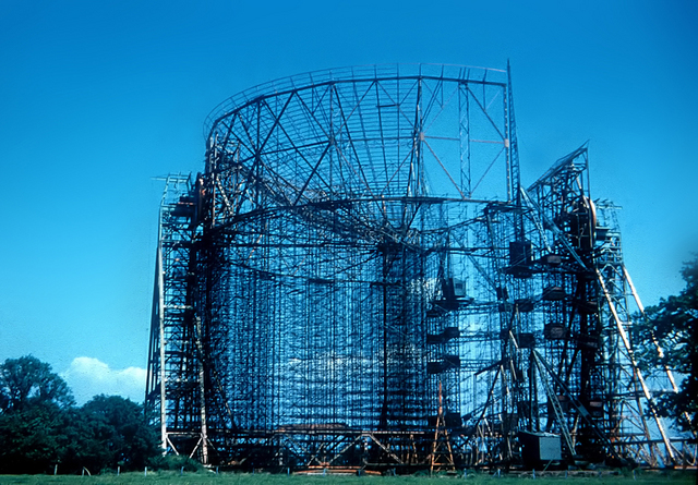 Building the 250ft MK I Radio Telescope