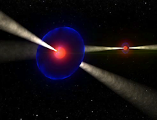 Double Pulsar System Animation