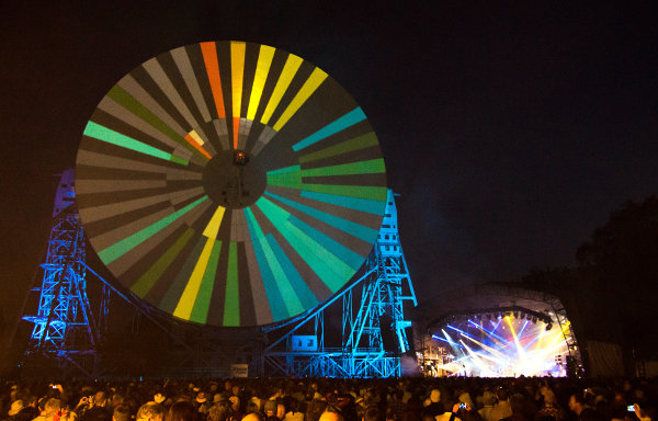 New Order at Jodrell Bank