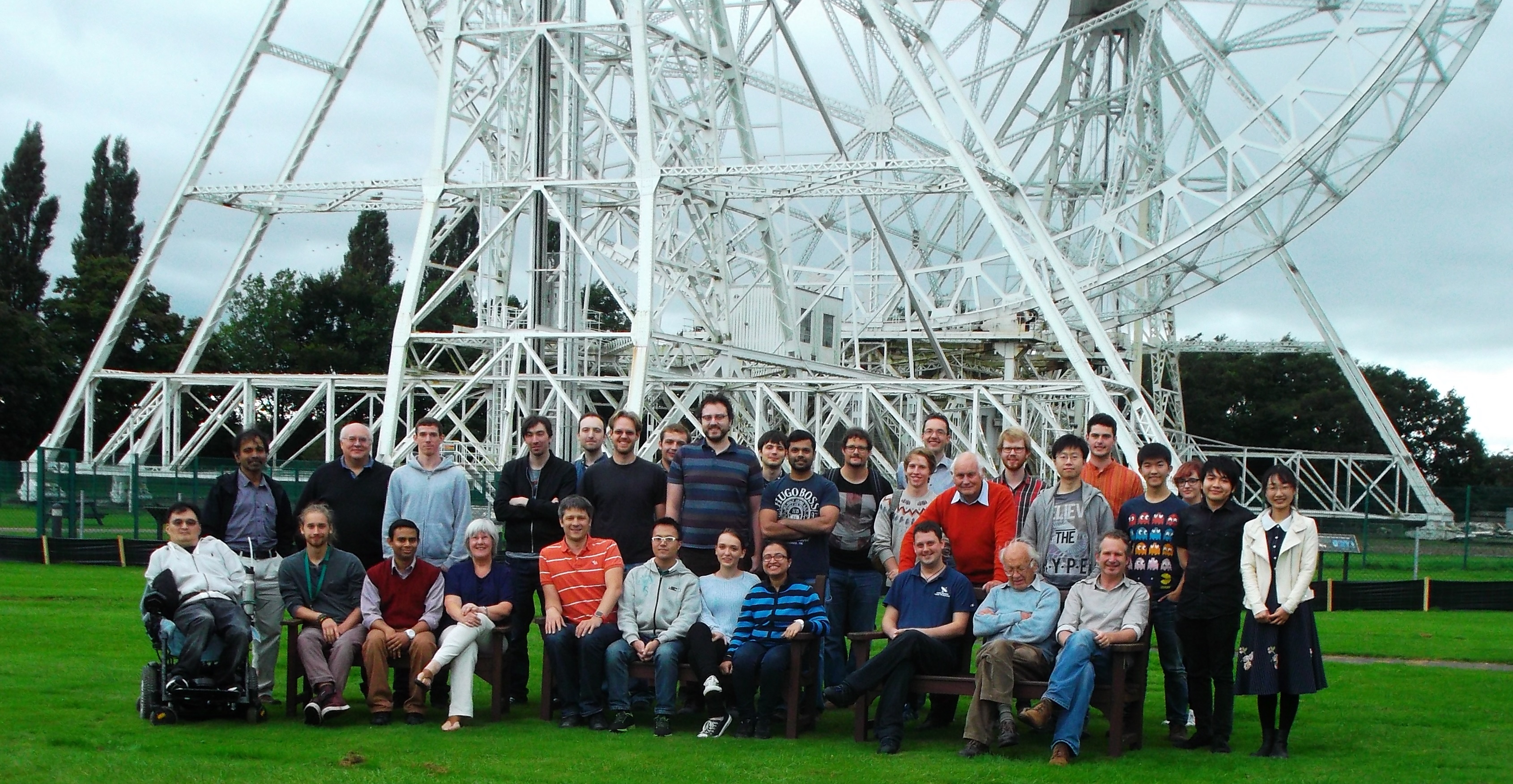 Picture of members of the pulsar group 2016, Picture
by Beverley Hancock.  Click to enlarge