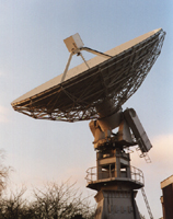 The 13m Radio Telescope used for monitoring the Crab Pulsar