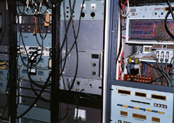 The RF Racks in the Link Hut