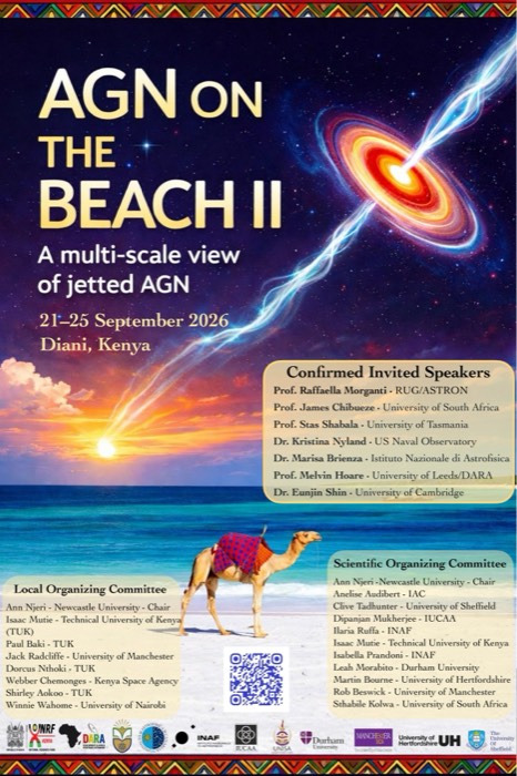 AGN on the Beach II poster