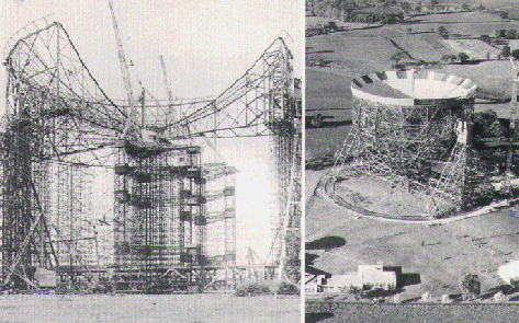 Telescope under construction