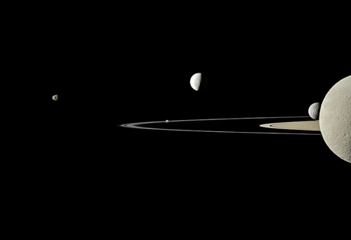 Saturn's Moons = Moons