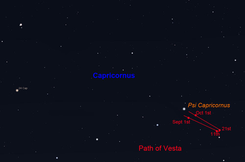 Vesta track