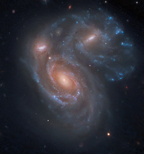Colliding Galaxies ARP 272