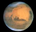 Mars showing Syrtis major.