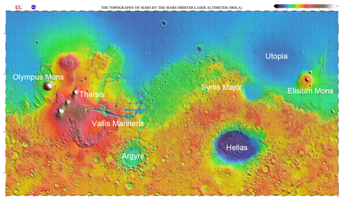 Mars Map