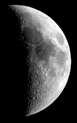 6 day old Moon.Ann Dittmer 6 day old Moon.Ann Dittmer