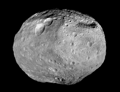 Dawn's image of Vesta Vesta