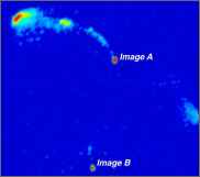 Merlin image of the Double Quasar 0597+561