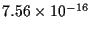 $7.56\times 10^{-16}$