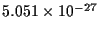 $5.051\times10^{-27}$
