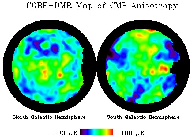 the fluctuations in the CMBR---galaxy seeds