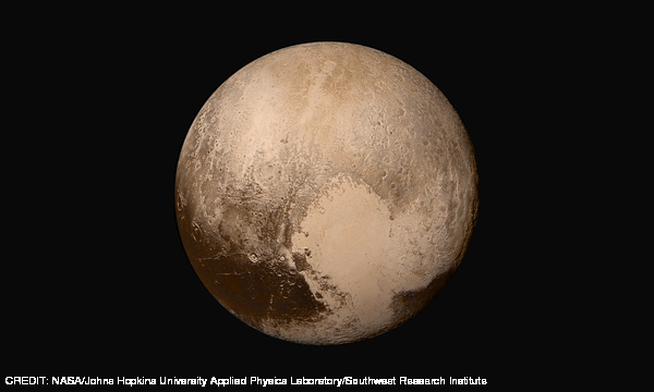 Portrait of Pluto and Charon CREDIT: NASA/Johns Hopkins University Applied Physics Laboratory/Southwest Research Institute August 2015