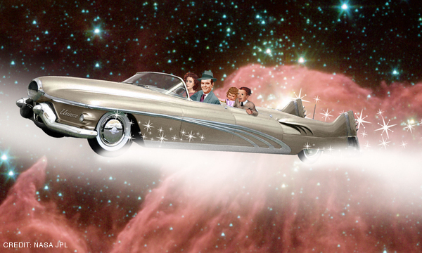 Artist impression of space tourism CREDIT: NASA JPL July 2017
