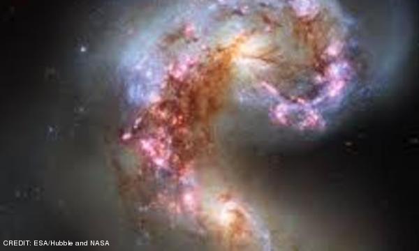 The NASA/ESA Hubble Space Telescope has snapped the best ever image of the Antennae Galaxies CREDIT: ESA/Hubble and NASA March 2018 Extra