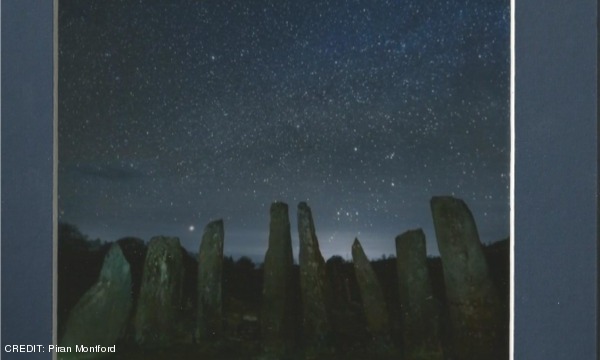 A Neolithic stone circle, sent in by Jodcast listener Piran Montford. CREDIT: Piran Montford December 2018 Extra