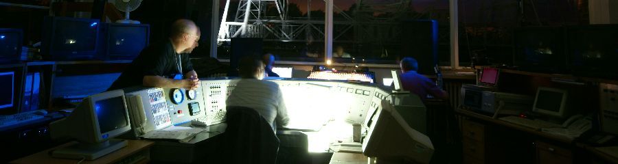 The Control Room during the First Light celebration The Control Room during the First Light celebration