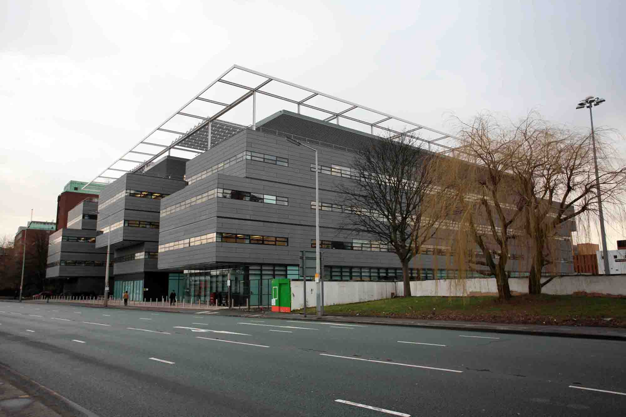 The Alan Turing Building at the University of Manchester main campus