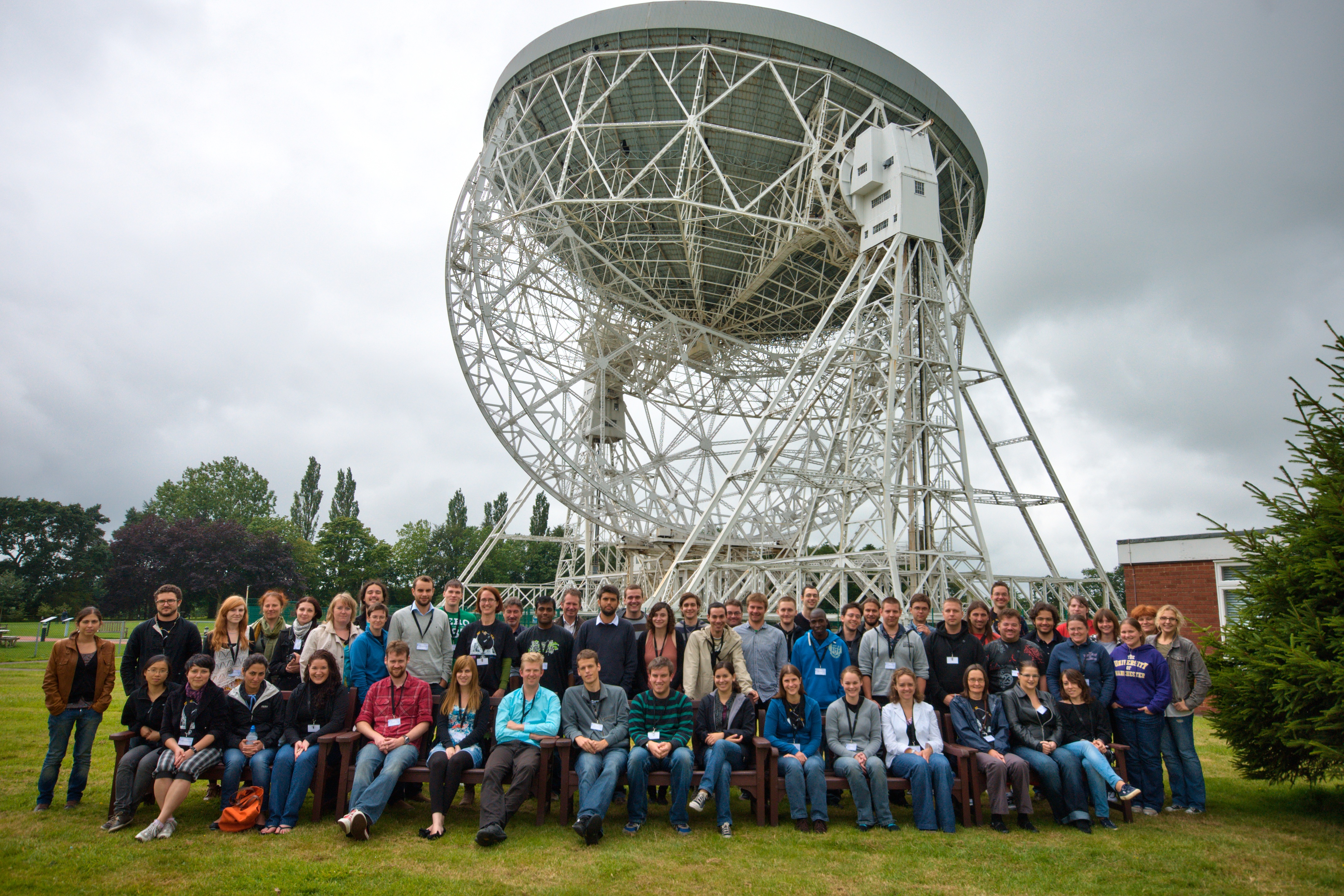 Group picture of the 41st Young European Radio Astronomers Conference