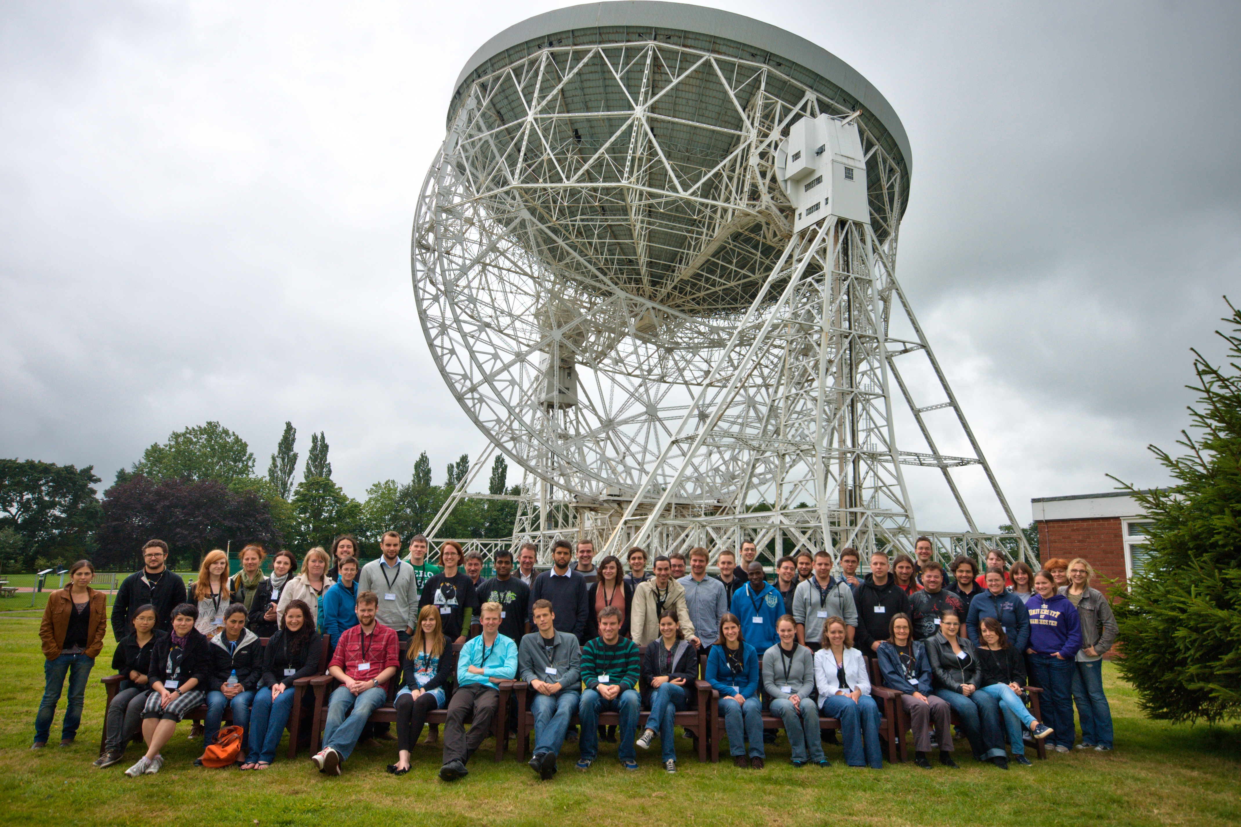 Group picture of the 41st Young European Radio Astronomers Conference Group picture of the 41st Young European Radio Astronomers Conference