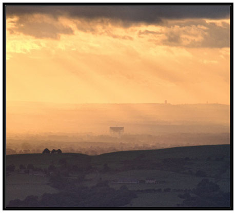 Lovell Telescope from the Roaches