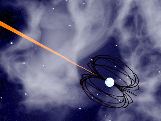 Visualisation of a neutron star