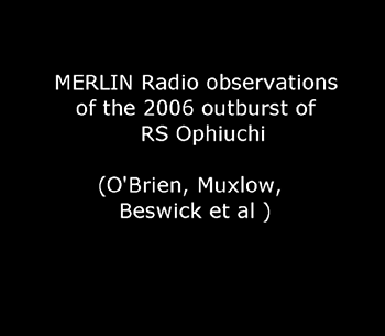 MERLIN Radio observations of the 2006 outburst of RS Ophiuchi