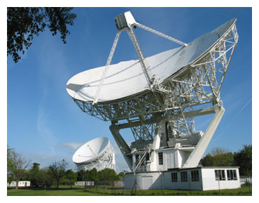 E MERLIN Radio Telescope Network Sees First Light Jodrell Bank Centre 