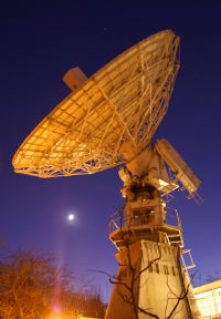 42ft Telescope at twilight