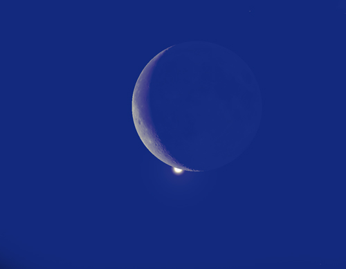 The Venus Occultation Moon