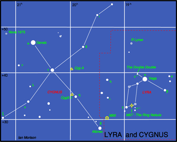 Cygnus and Lyra