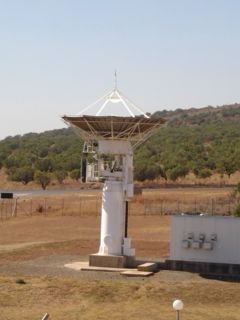 C-BASS 7.6m dish in South Africa.