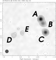 Components labelled as in C. D. Fassnacht et al.