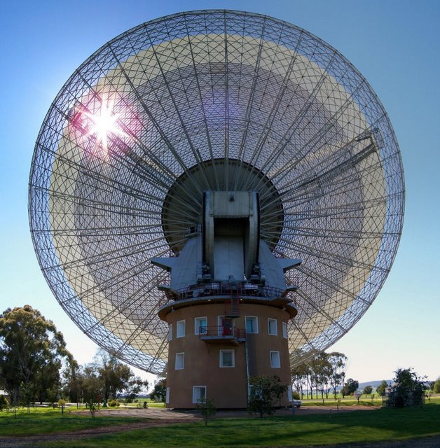 The Parkes
  Telescope